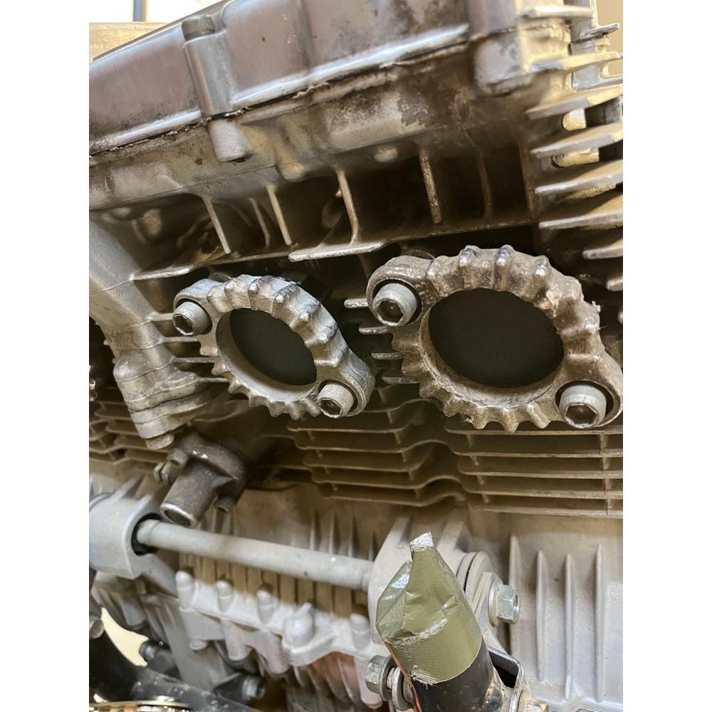 Yamaha XS1100 Emme/Egzoz Ağzı Koruma Kapağı Seti görsel 3