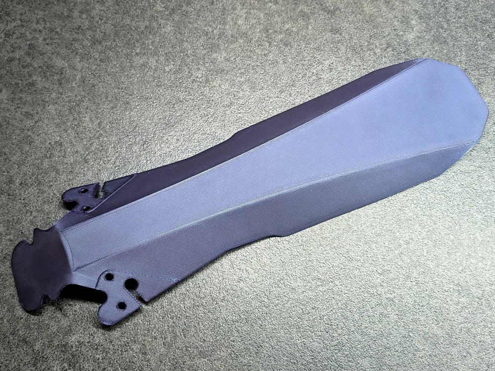 Bisiklet Arka Çamurluğu (Uzatılmış, 400mm) görsel 2