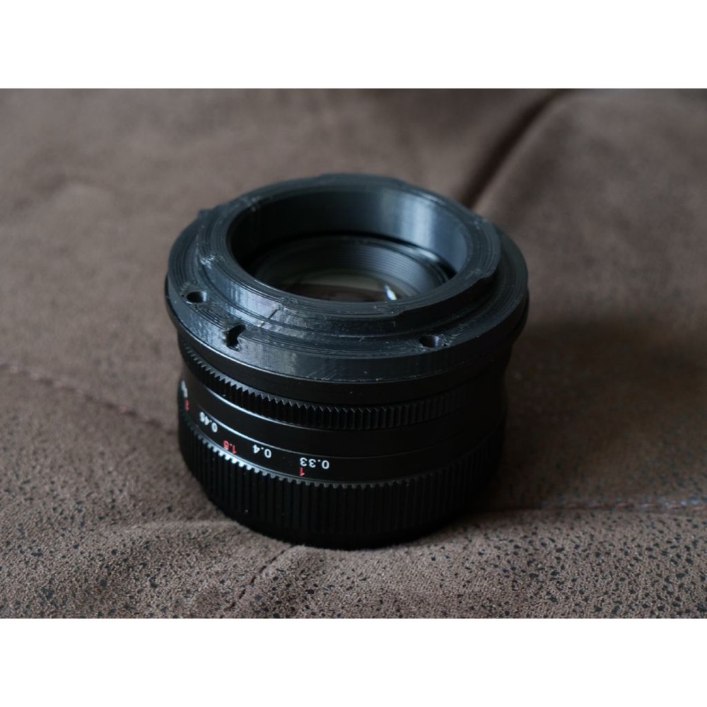 7Artisans 35 mm f/1.4 (Mark III) Objektif için Nikon Z Bayonet Halkası (Canon RF'den Dönüşüm)