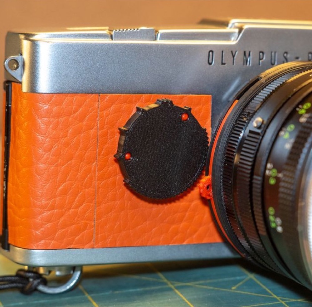Olympus PEN F (Film) Deklanşör Hız Kadranı (Büyütülmüş, Hız İşaretli)