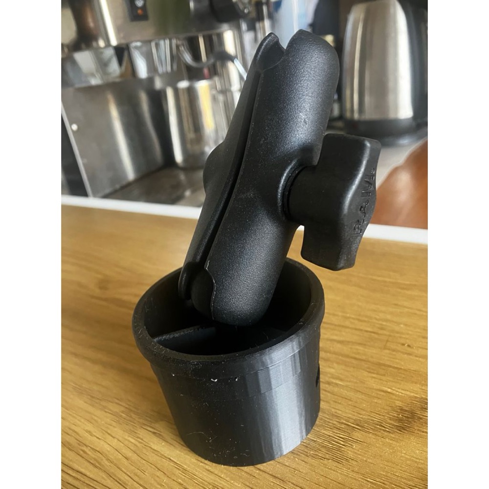 Mazda Miata NB FL/NA Telefon Tutucusu (RAM Mount Uyumlu) görsel 3