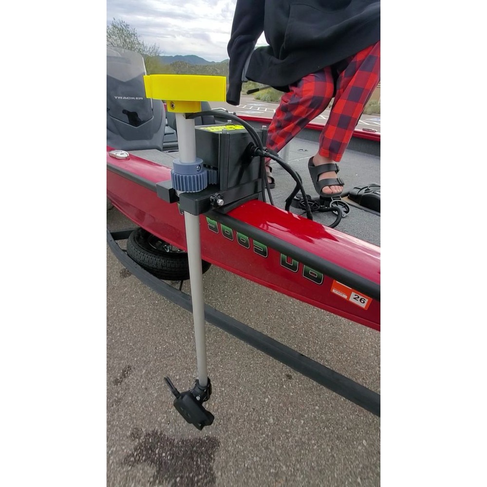 Ayak Pedallı Motorlu İleri-Görüşlü Sonar Direk Montaj Kiti