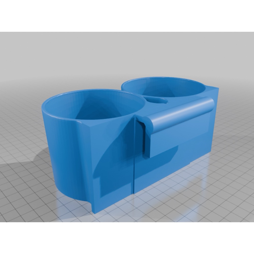 ID Buzz Çiftli Cupholder görsel 3