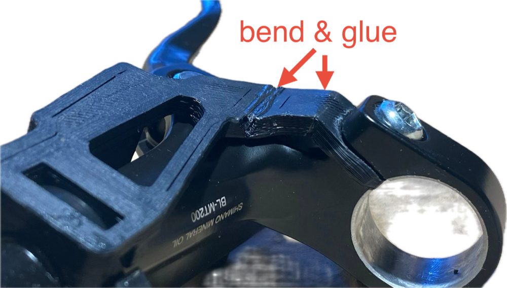 E-Bisiklet Fren Sensörü Montaj Aparatı (Shimano MT-200 Uyumlu) görsel 3
