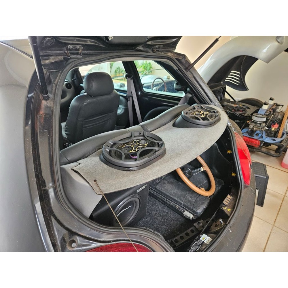 Ford Ka Mk1 Arka 6x9 Hoparlör Montaj Çerçevesi görsel 5