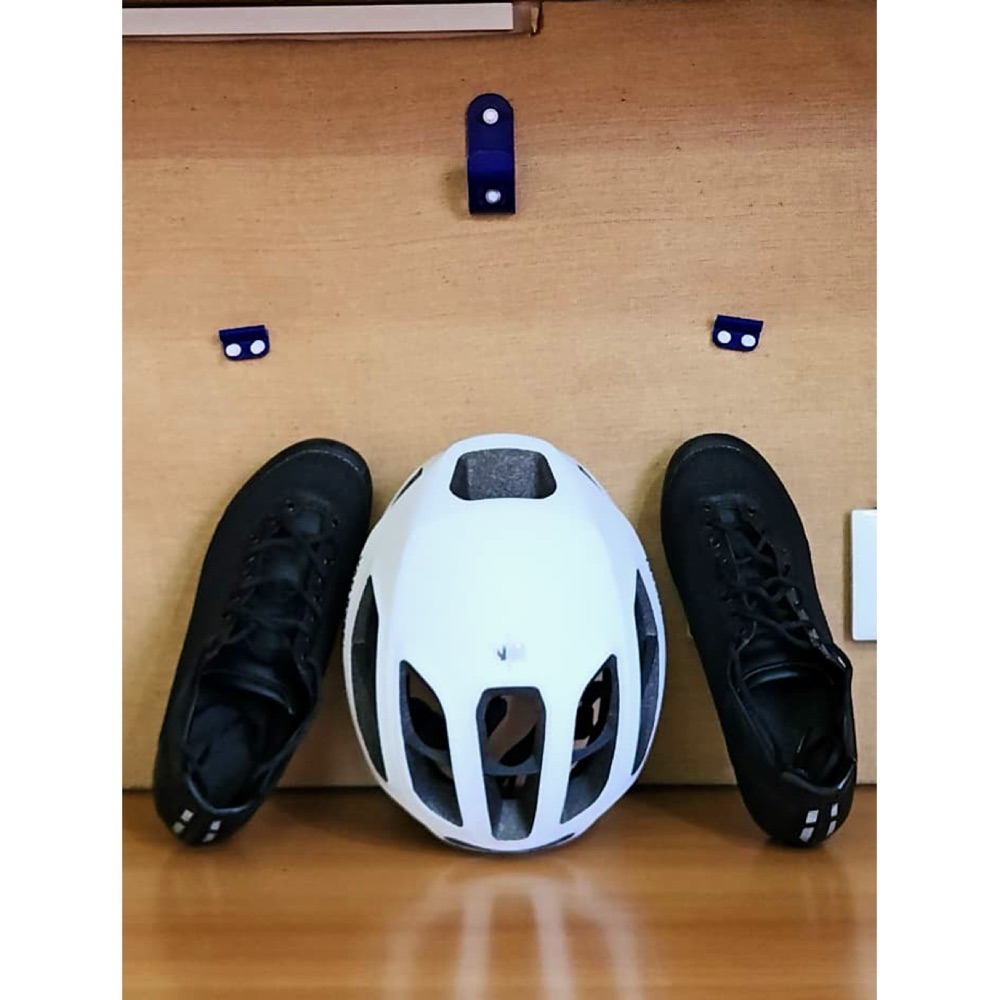 Bisiklet Kask ve Ayakkabı Duvar Askısı görsel 2