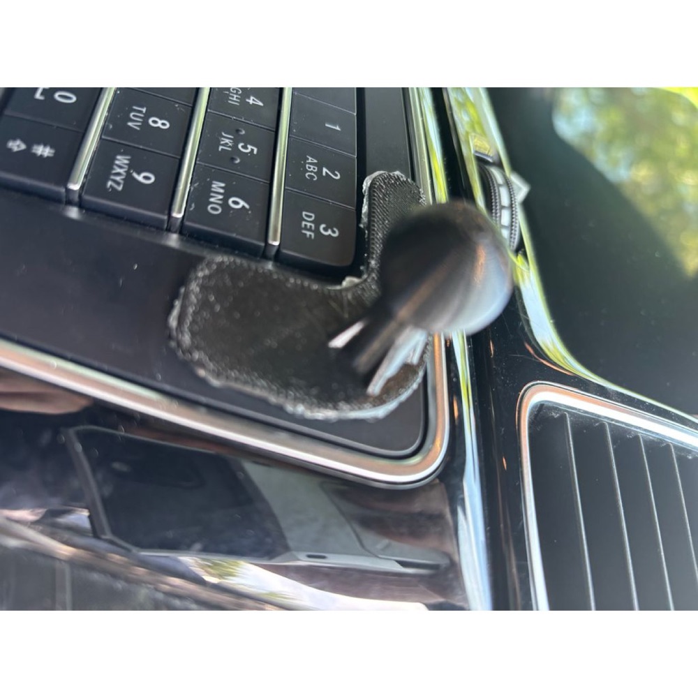 Mercedes Komut Sistemi 17mm Telefon Montaj Kiti görsel 3