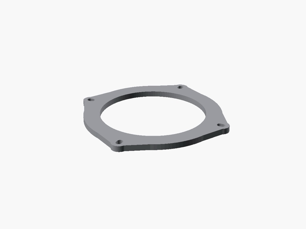 Honda Gold Wing GL1500 Ön Hoparlör Adaptör Plakaları görsel 3