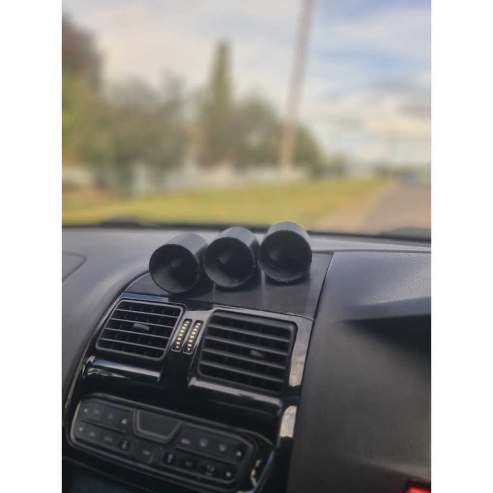 Ford Falcon BA/BF Üçlü Gösterge (Gauge) Üçgen Paneli görsel 2