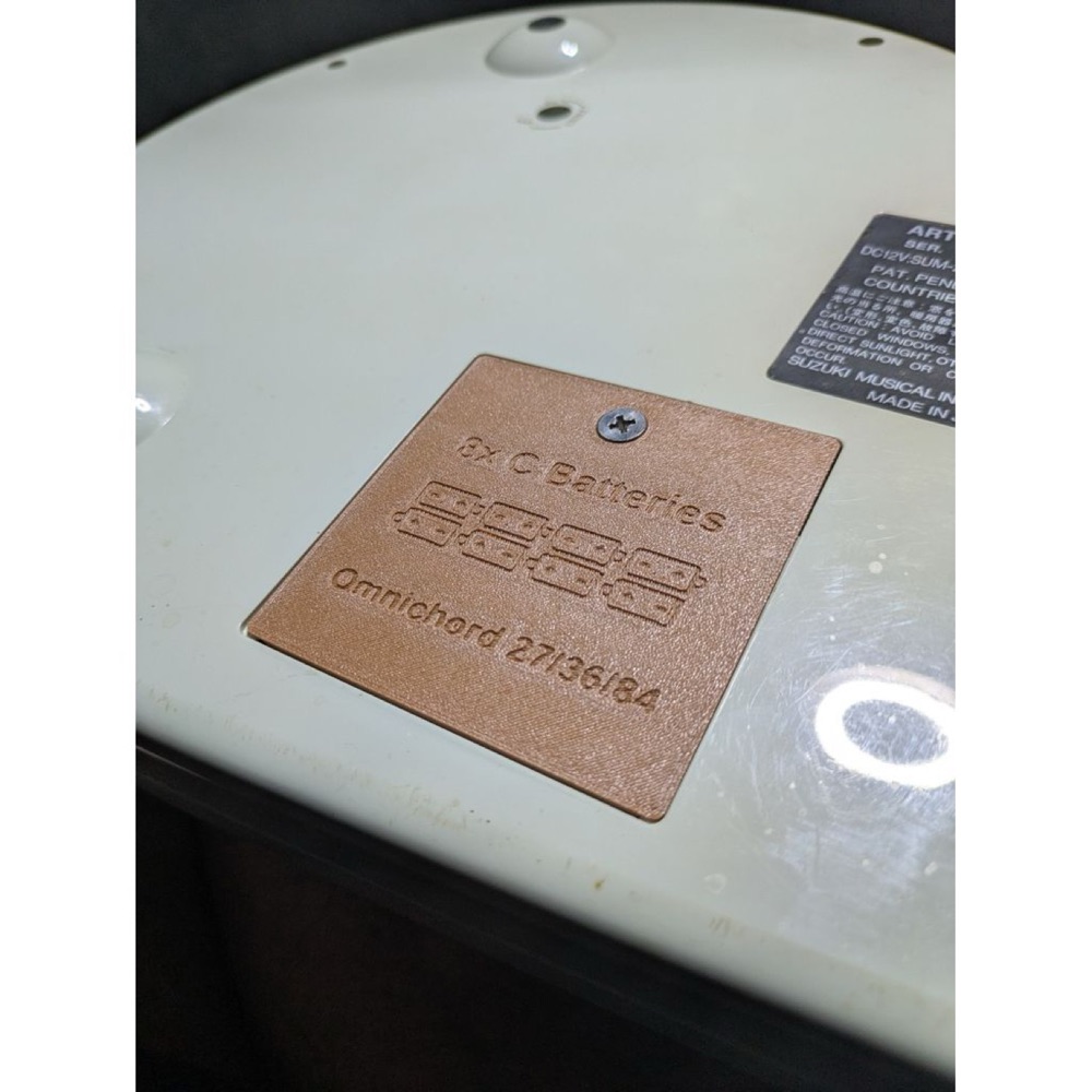 Suzuki Omnichord Pil Kapağı