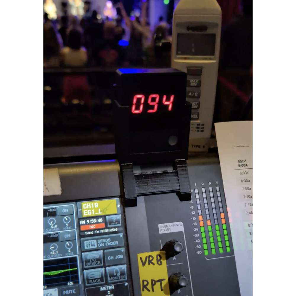 Yamaha CL5 Mikser Ölçüm Cihazı Montaj Aparatı