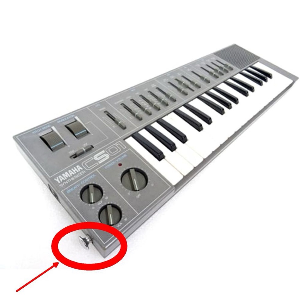 Yamaha CS-01 Synthesizer Askı Kayışı Tutucusu