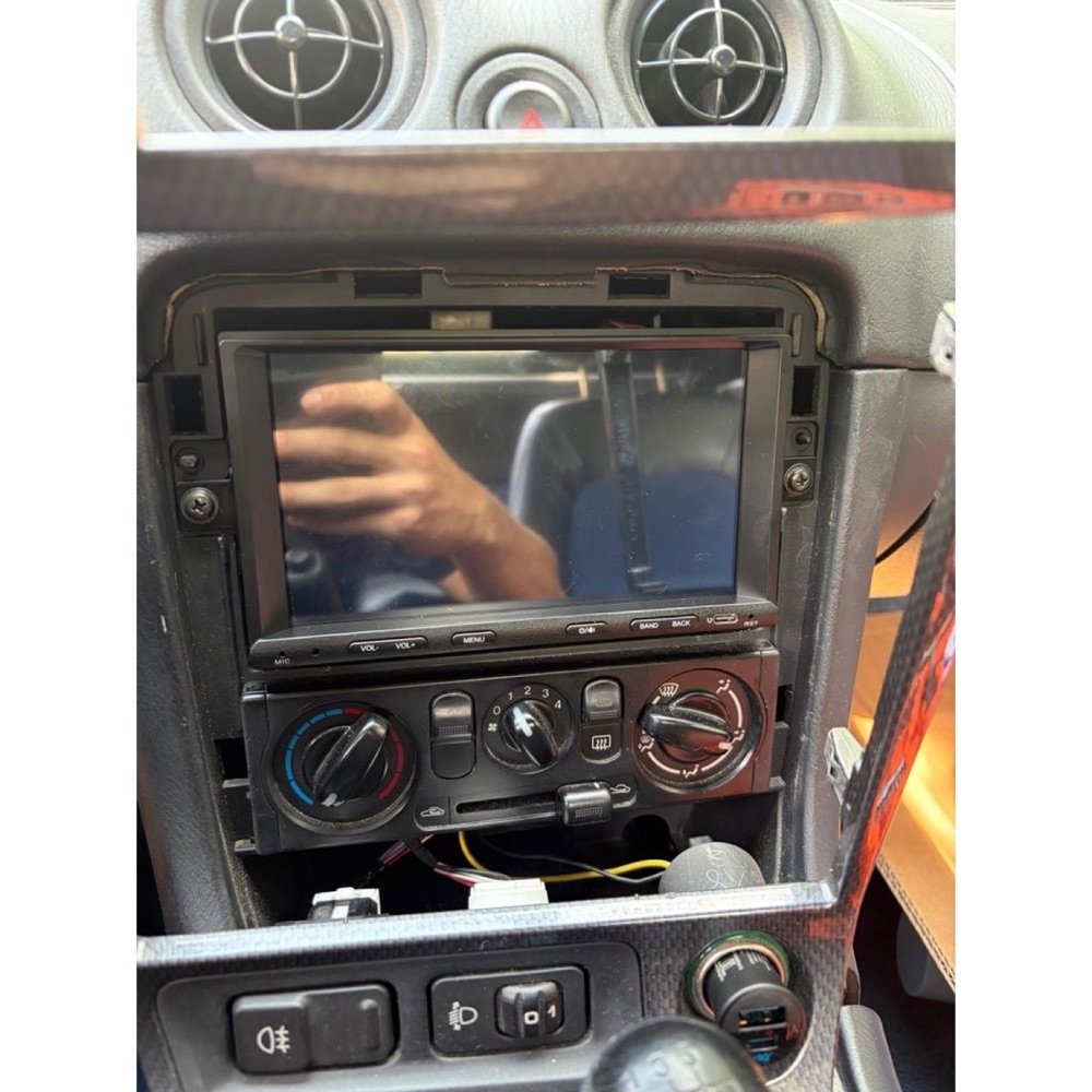 Mazda MX-5 NB 2DIN Multimedya CarPlay Montaj Çerçevesi görsel 3