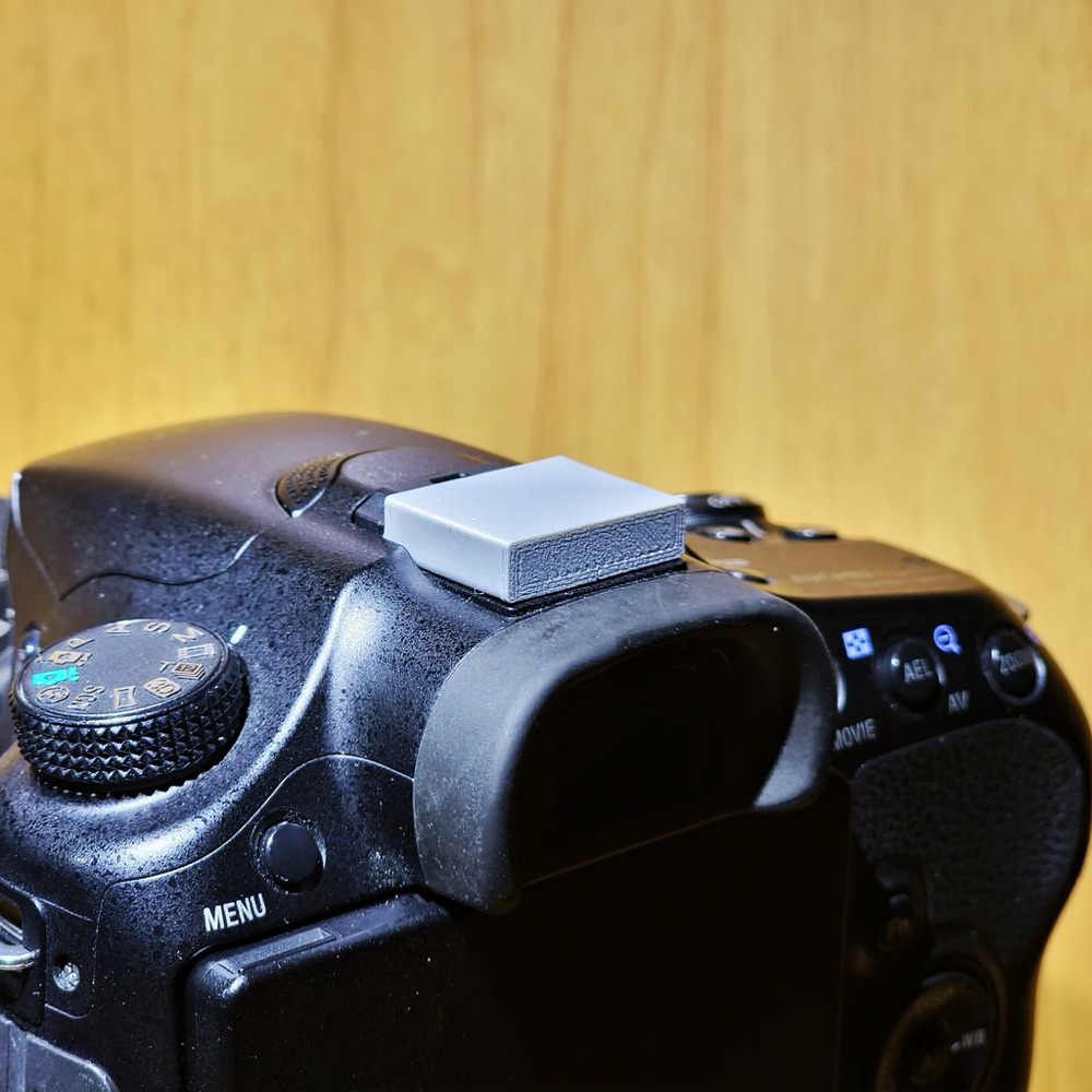 Sony Alpha Auto-Lock Flaş Ayağı Kapağı (A57 / A77 / A65 / A55 / A37 ve Benzerleri)