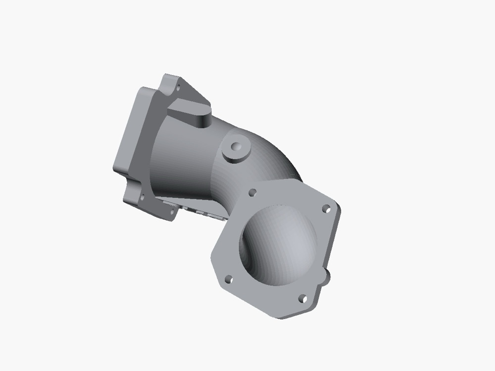 Ford SHO 3.0/3.2 Gaz Kelebeği Adaptörü görsel 2