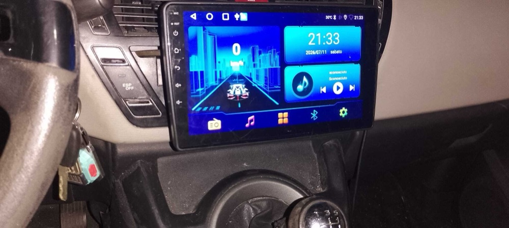 Citroën C4 I Multimedya Ekran Montaj Adaptörü görsel 4