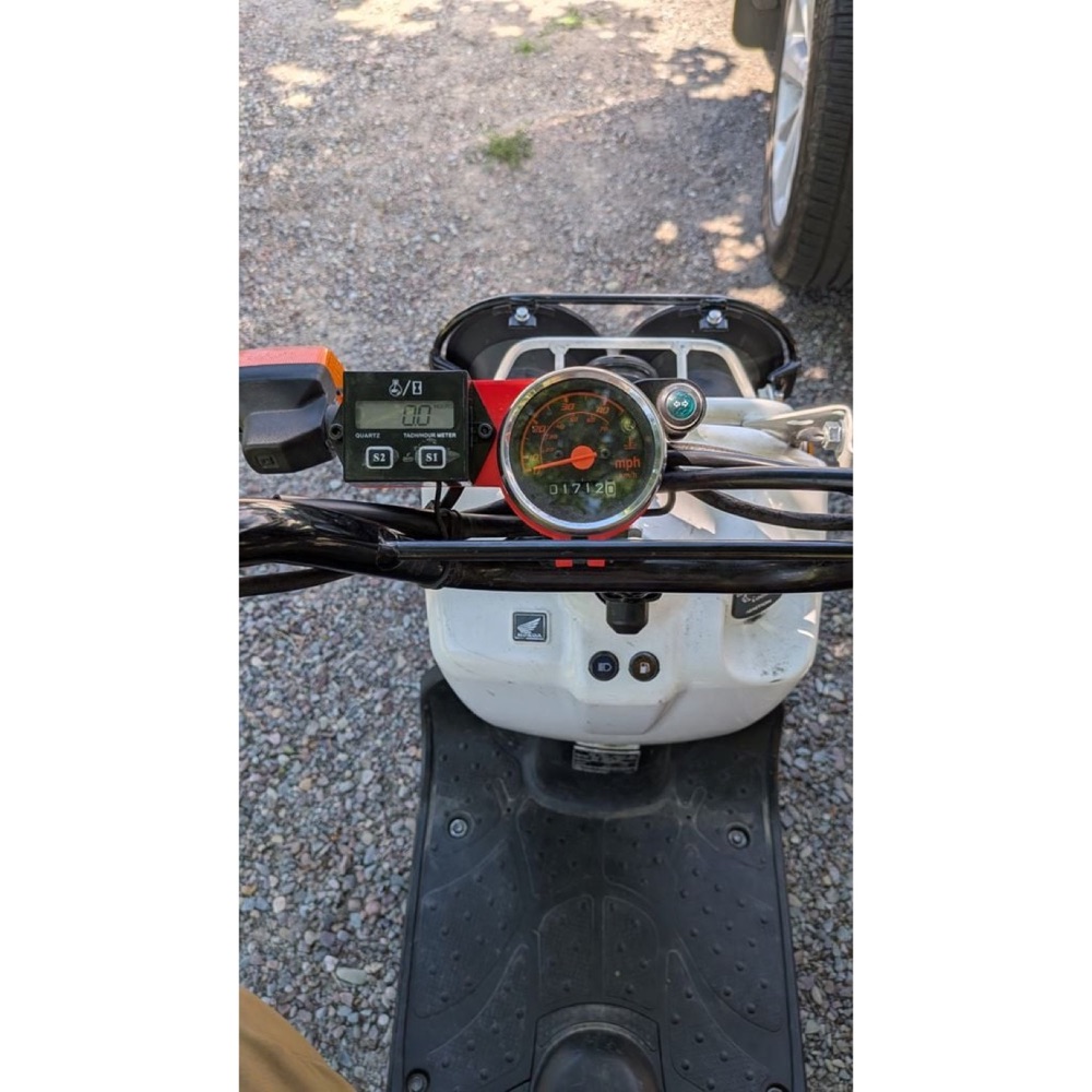 Honda Ruckus Takometre Montaj Plakası