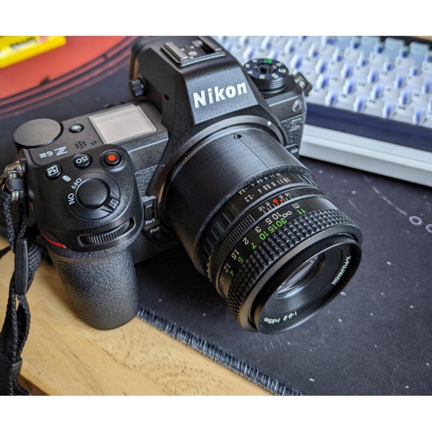 Fujica X Bağlantılı Objektifler için Nikon Z Gövde Adaptörü