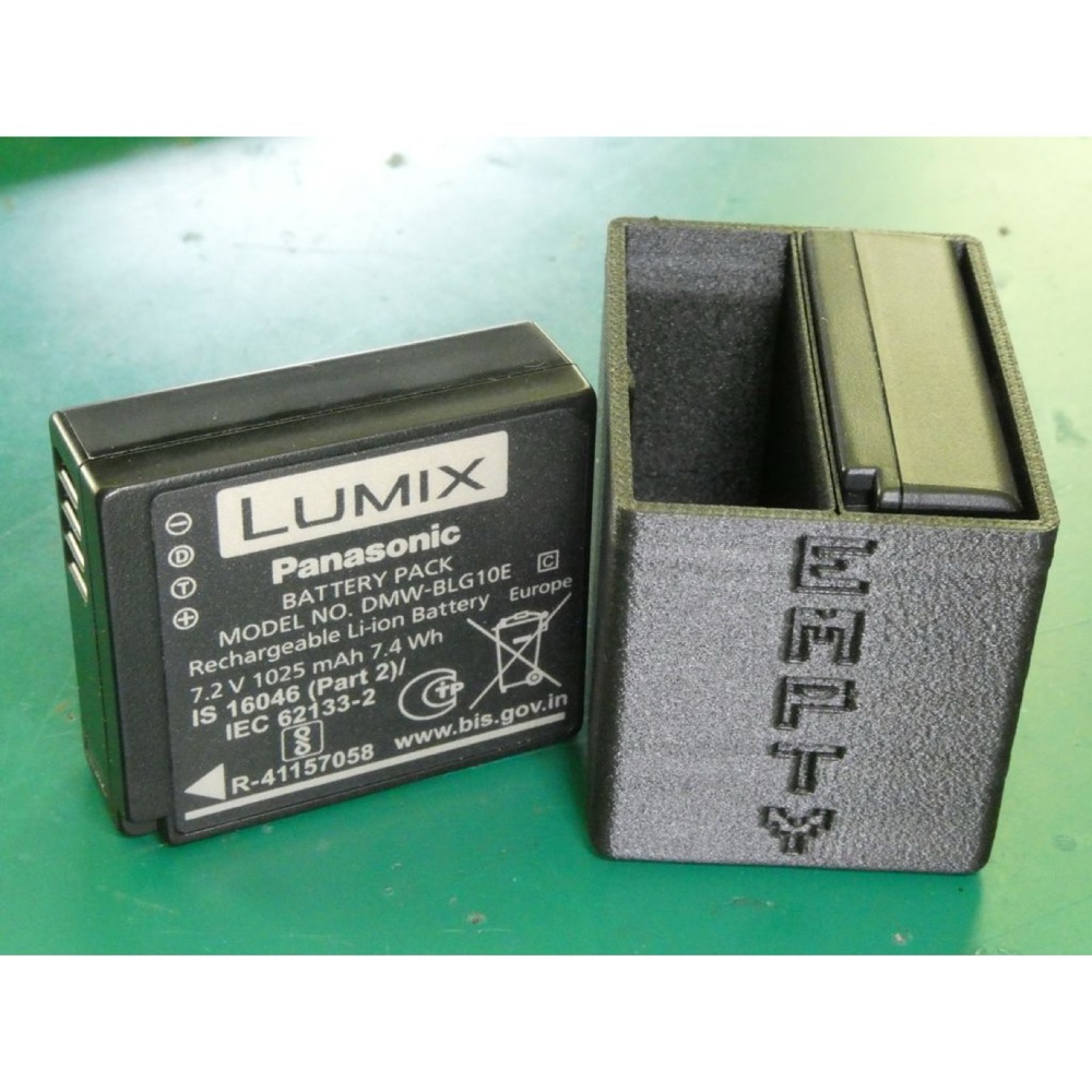 Panasonic DMW-BLG10E Pil Kutusu (Dolu / Boş Göstergeli)