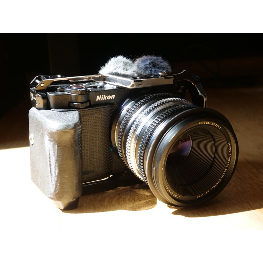 Lomography Petzval 55 mm f/1.7 (Sony E) Objektif için Nikon Z Bayonet Halkası görsel 3