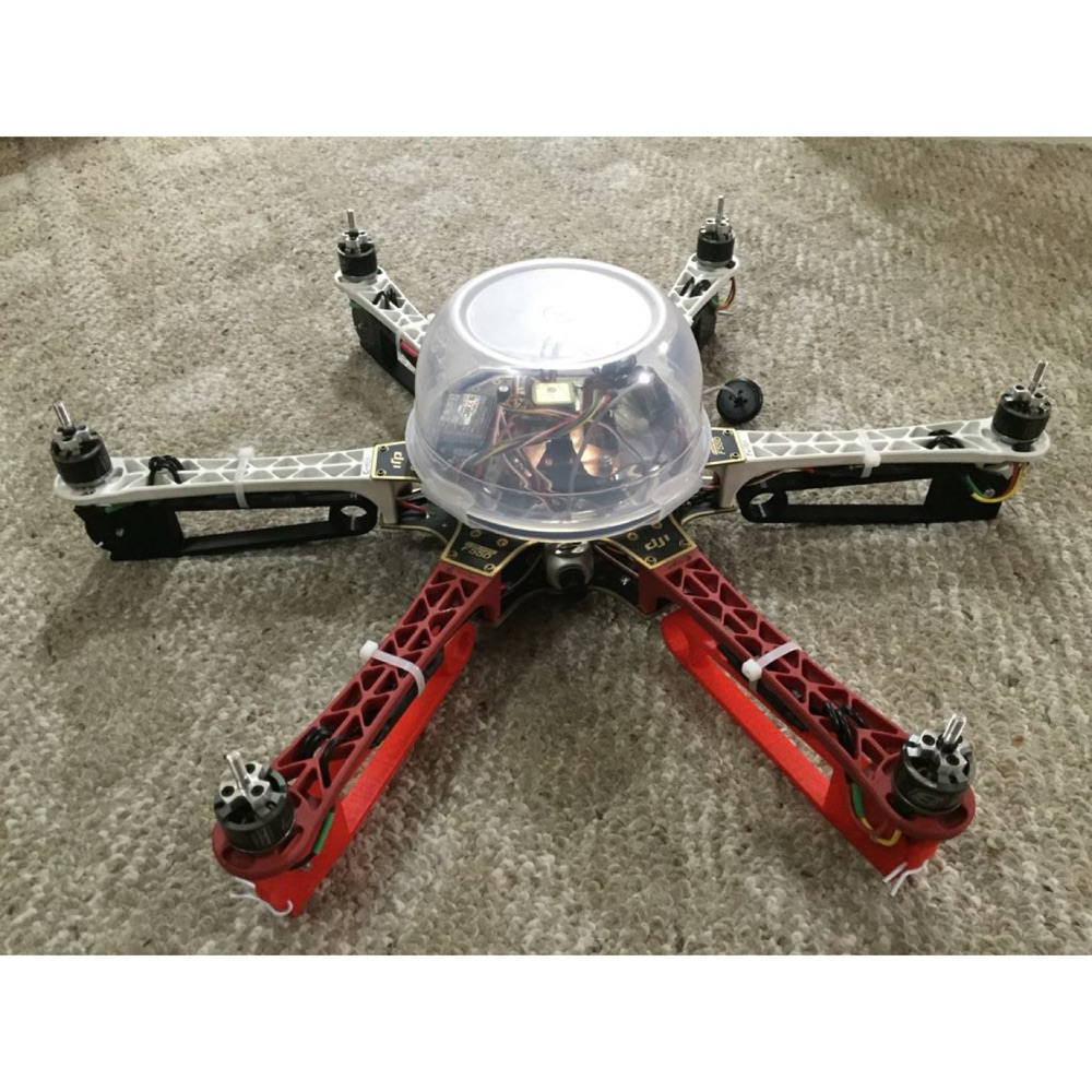 DJI F550 / F450 Katlanır İniş Takımı Bacakları görsel 3