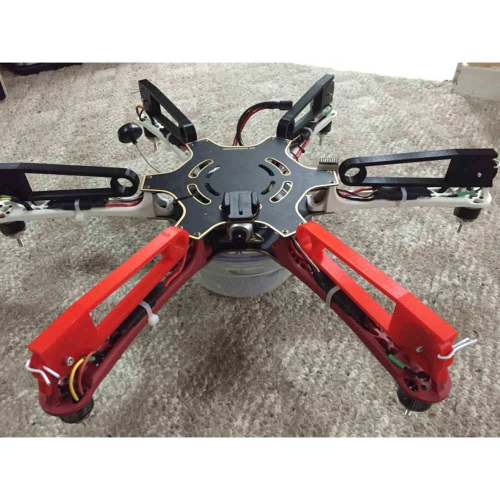 DJI F550 / F450 Katlanır İniş Takımı Bacakları görsel 4