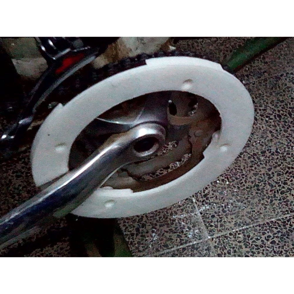 Bisiklet Aynakol Koruma Diski (Bash Guard)