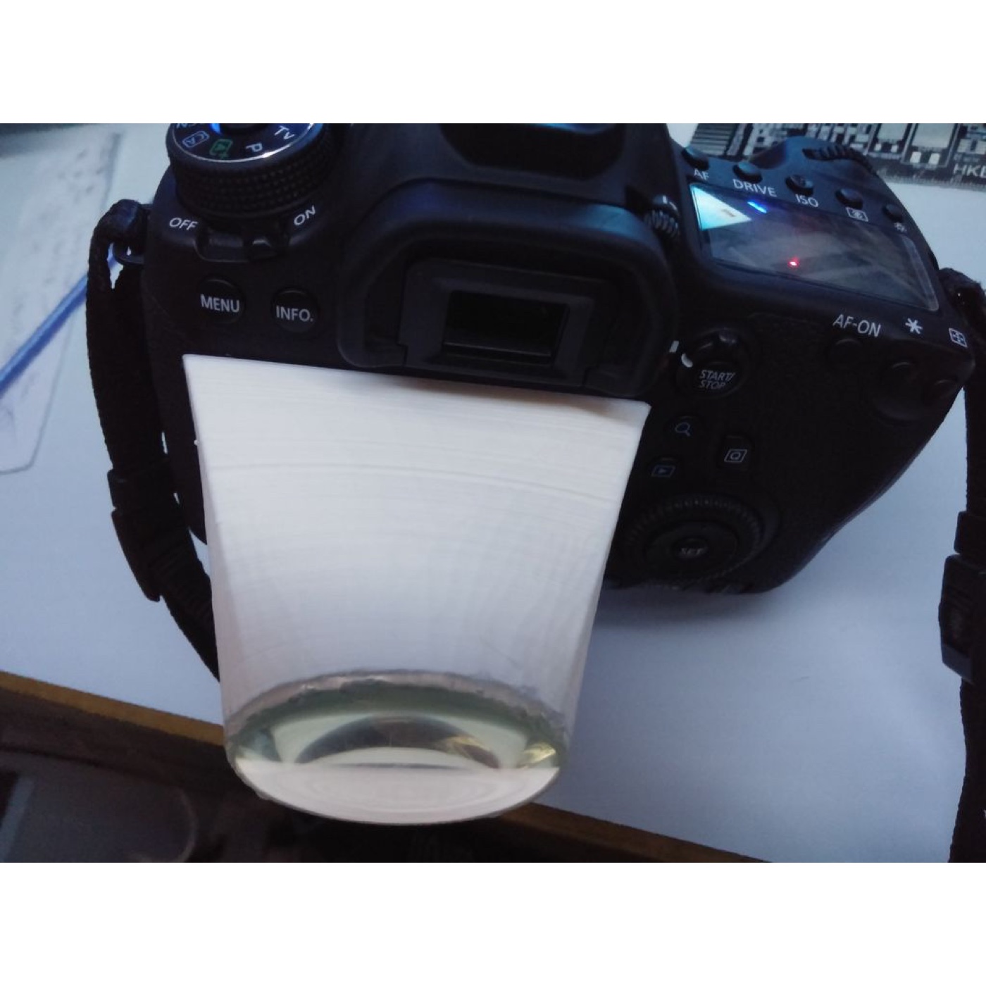 Canon EOS 6D için Büyük LCD Göz Siperliği
