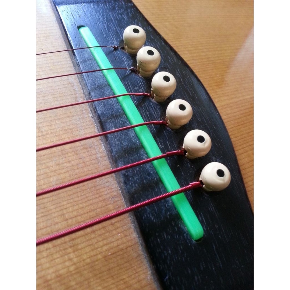 Yamaha FG-340 II Folk Gitar Köprü Eşiği görsel 3
