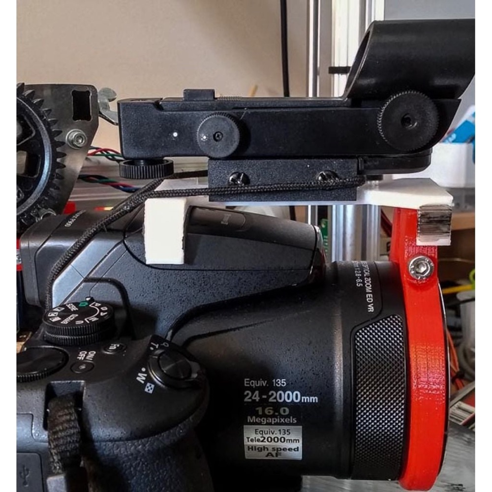 Nikon Coolpix P900 için Red Dot Nişangah Montajı (İki Parçalı V5) görsel 4