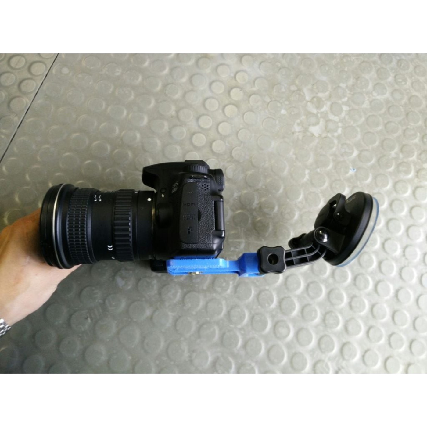 GoPro Vantuz Tutucuyu DSLR Kameraya Bağlayan Adaptör