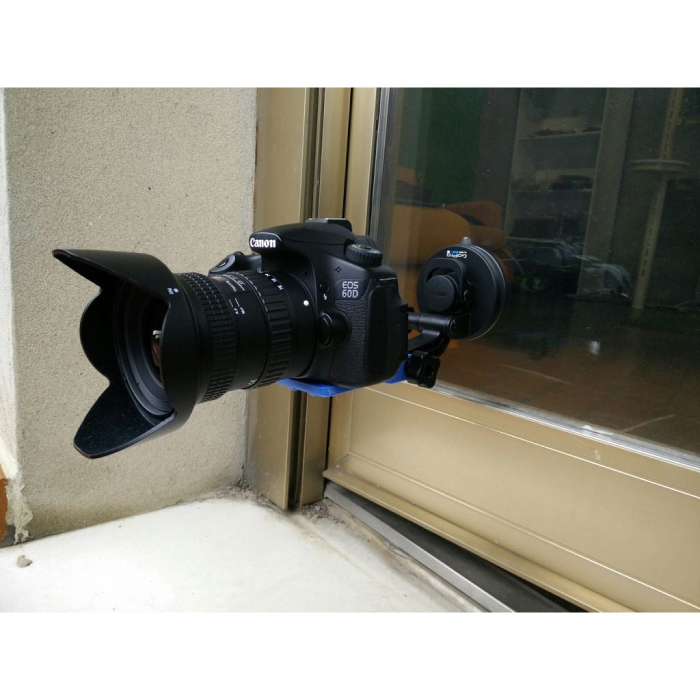 GoPro Vantuz Tutucuyu DSLR Kameraya Bağlayan Adaptör görsel 3