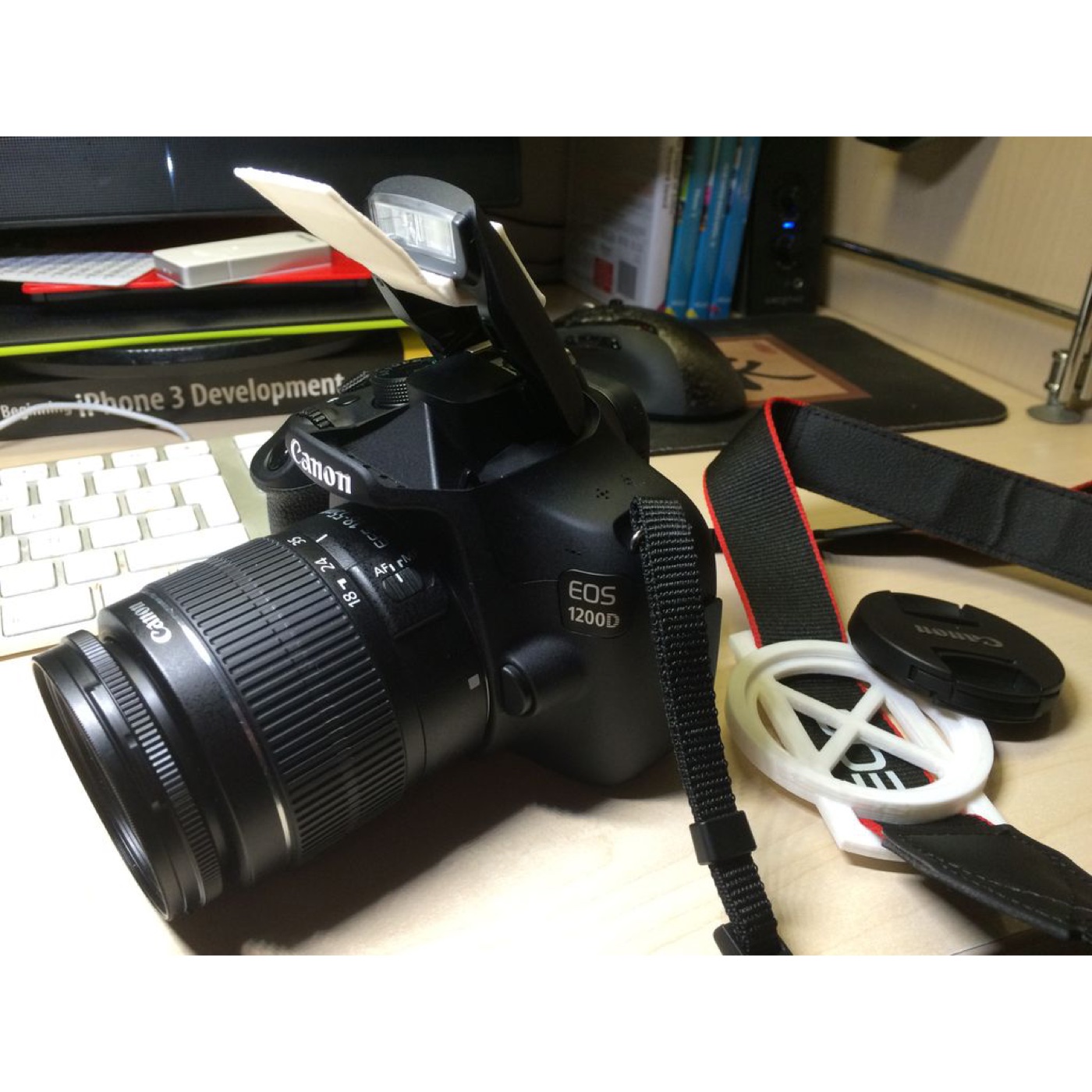 Canon 1200D için Dahili Flaş Difüzörü görsel 2