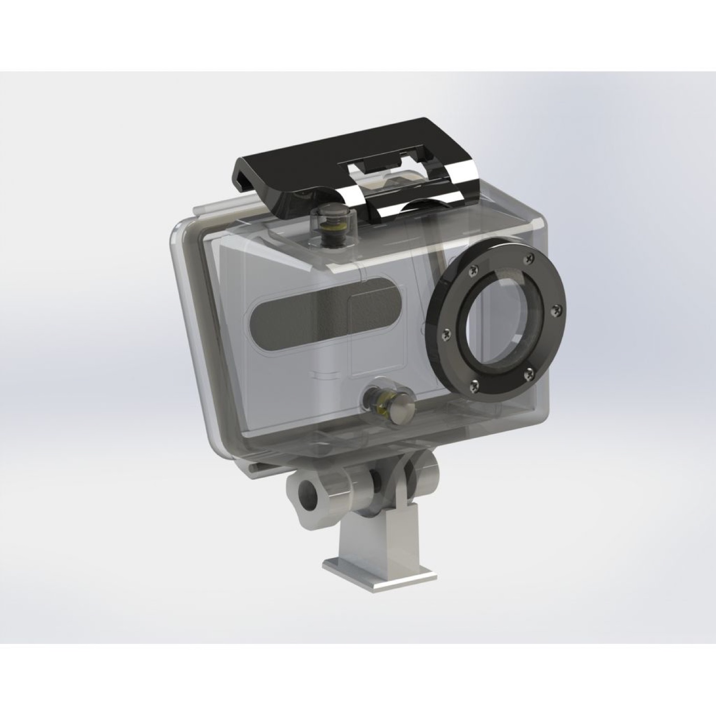 GoPro - DSLR Flaş Kızağı (Hot Shoe) Montaj Aparatı