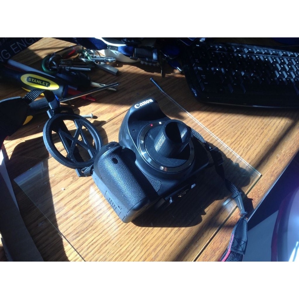 Canon EOS T4i için Teleskop Adaptörü görsel 3