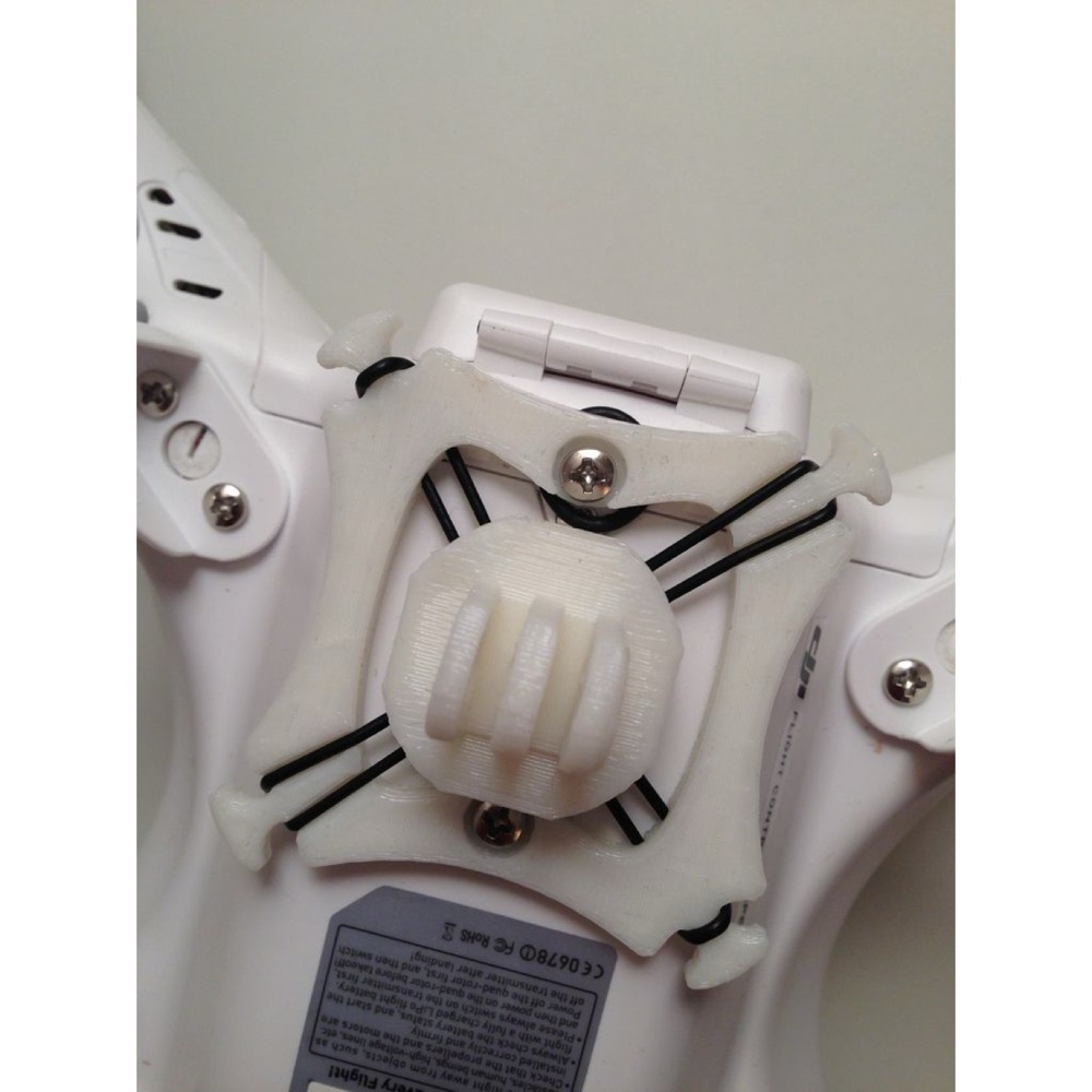 DJI Phantom için Titreşim Önleyici (Anti-Jello) Kamera Montajı (O-Ringli) görsel 2