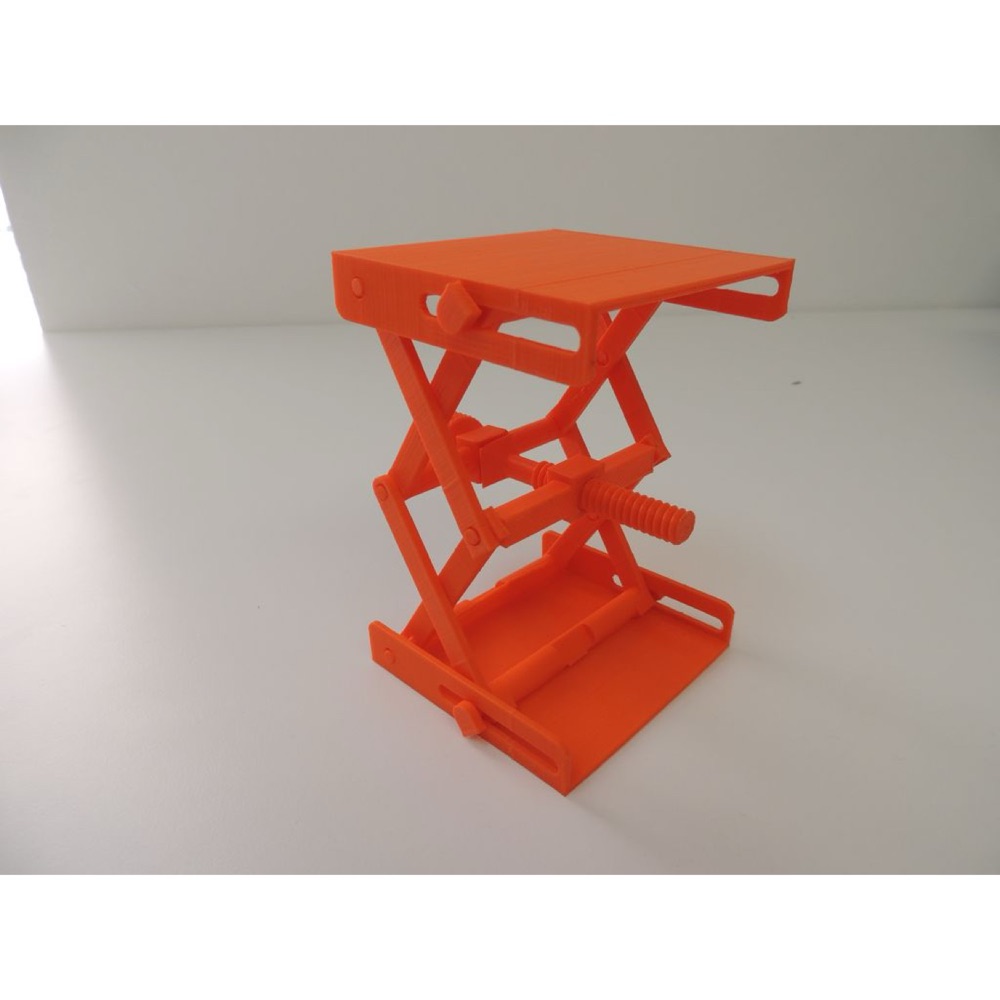 Vidalı Makas Mekanizmalı Mini Kaldırma Platformu (Katlanır) görsel 2