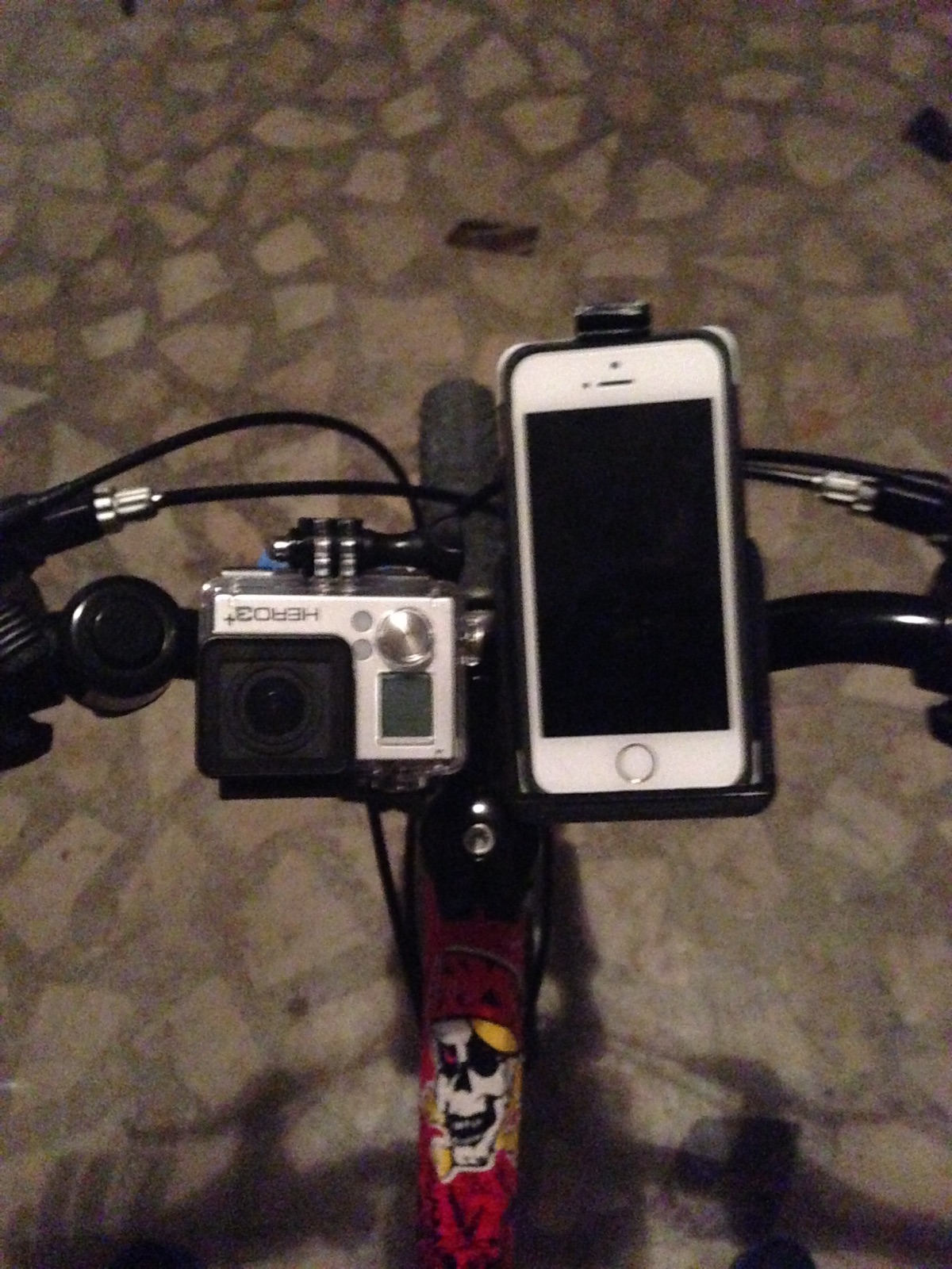 Bisiklet GoPro ve Telefon Universal Gidon Tutucusu