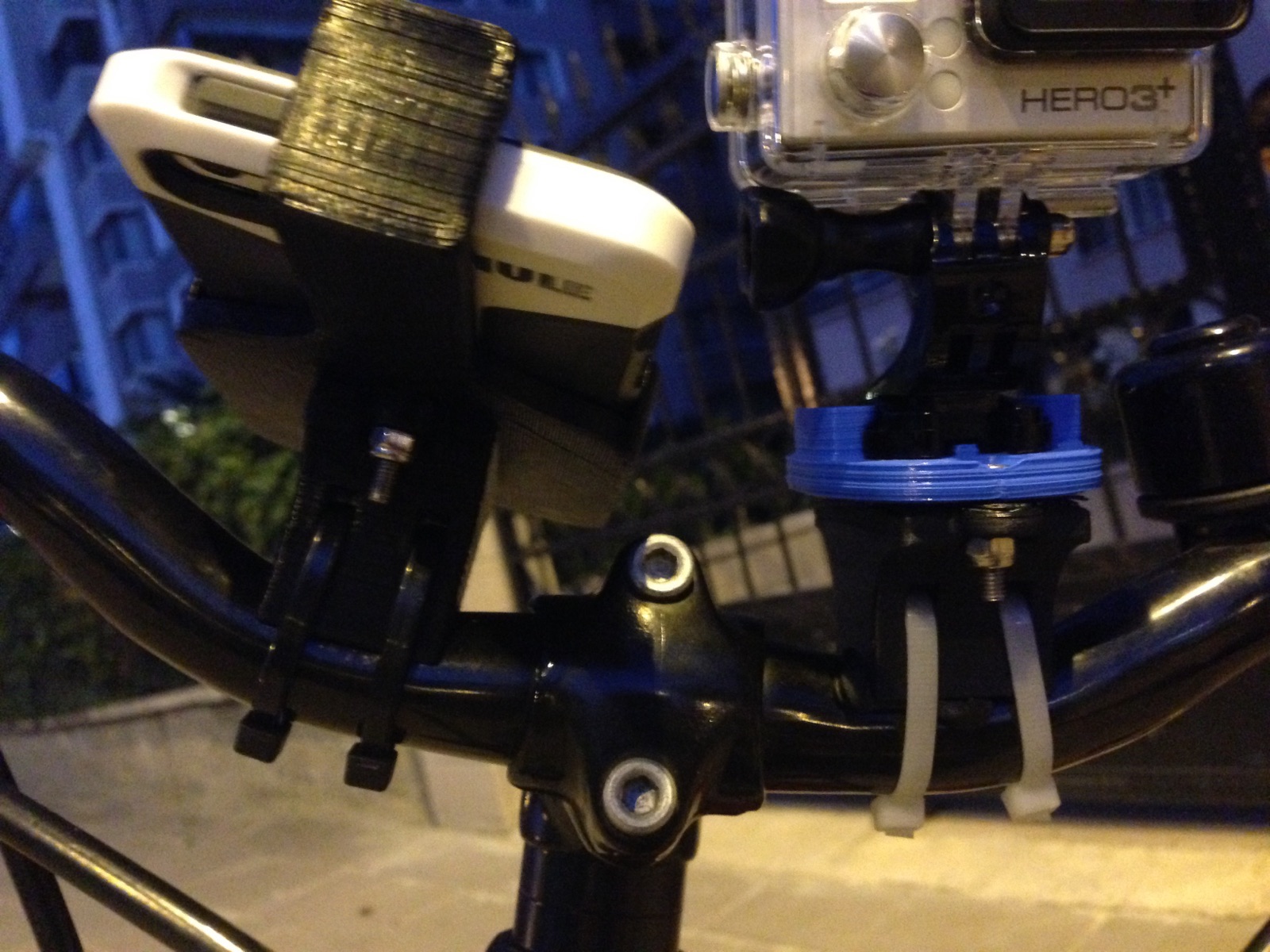 Bisiklet GoPro ve Telefon Universal Gidon Tutucusu görsel 2