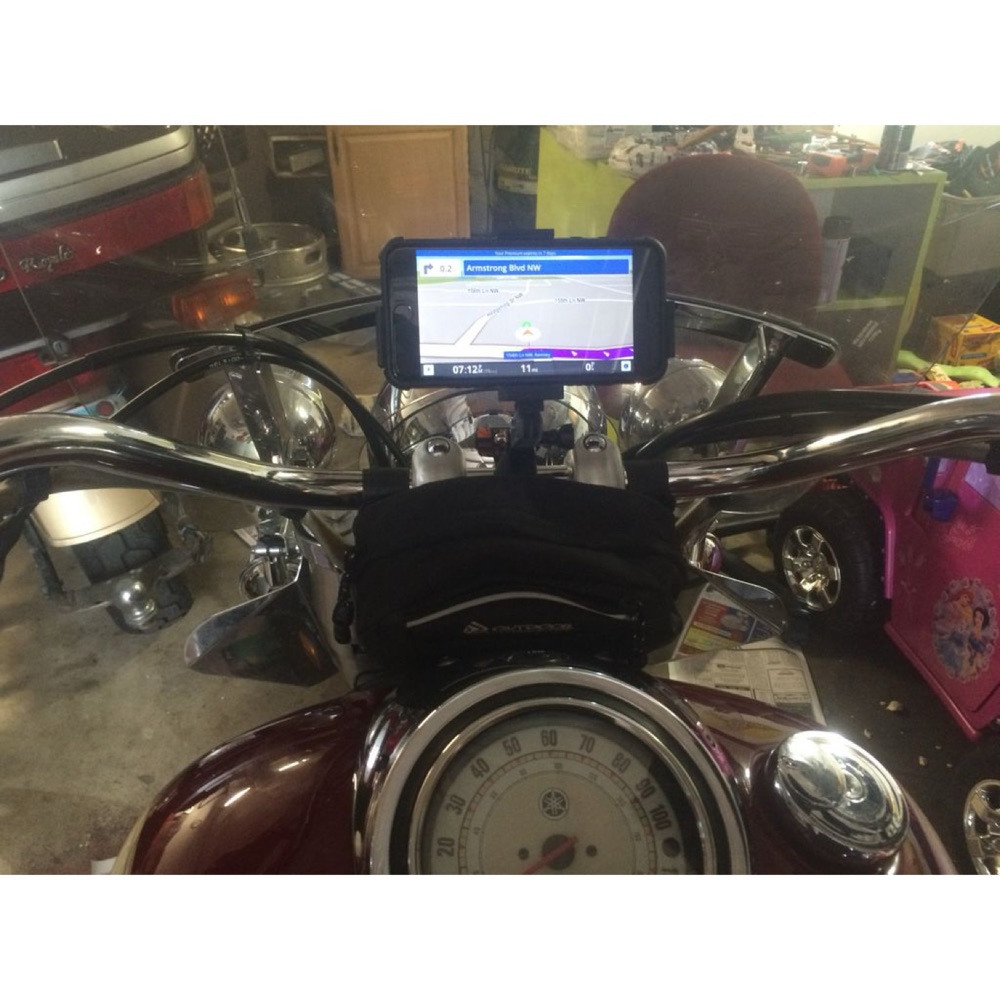 iPhone 6 Plus Motorcycle Handlebar Mount