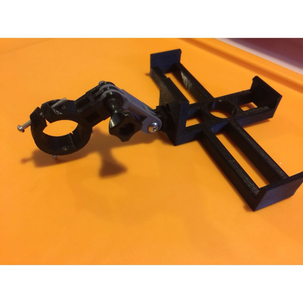 iPhone 6 Plus Motorcycle Handlebar Mount görsel 2
