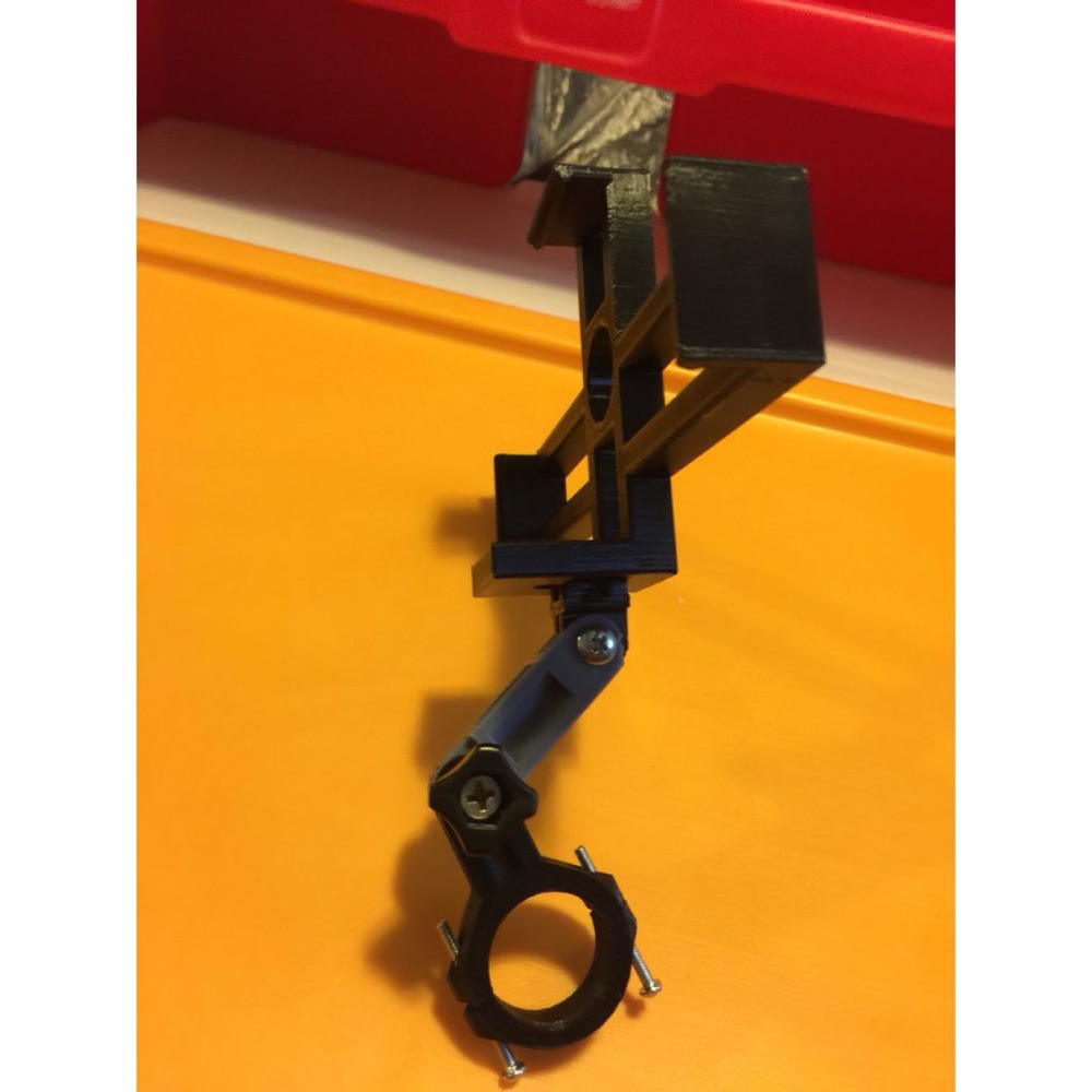 iPhone 6 Plus Motorcycle Handlebar Mount görsel 3