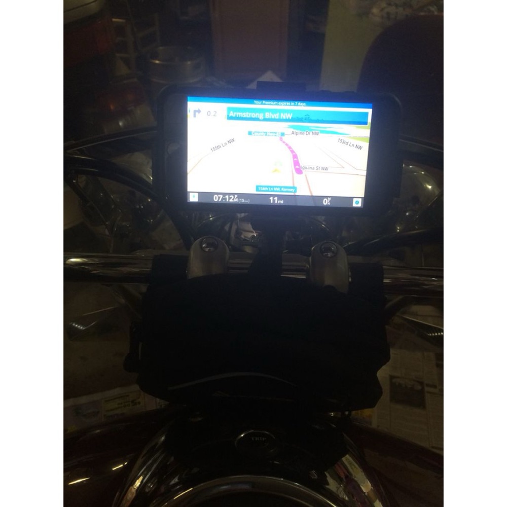 iPhone 6 Plus Motorcycle Handlebar Mount görsel 4