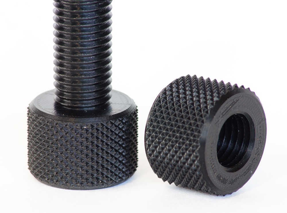 Tırtıklı (Knurling) Cıvata ve Somun — Klasik görsel 3