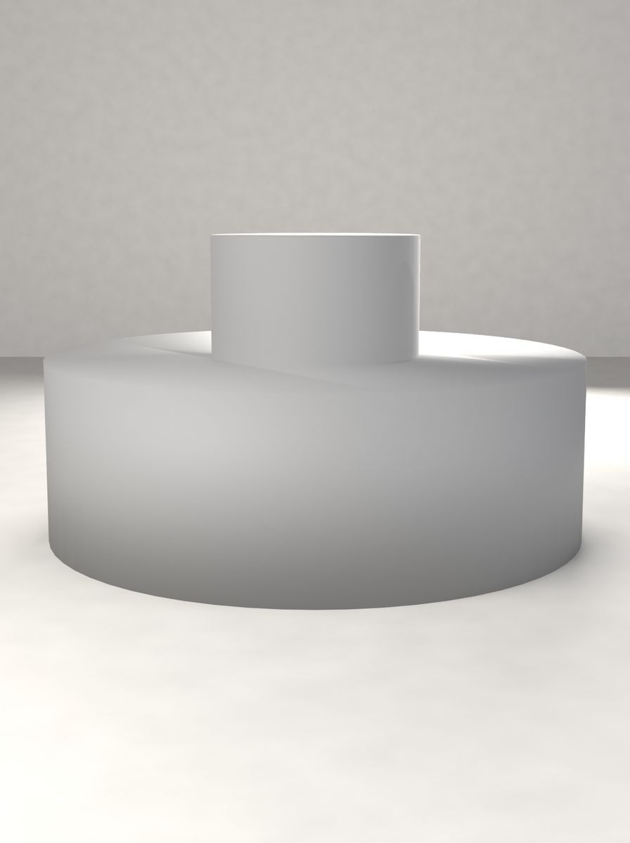 Topuzlu Kapak (36 mm Dış, 22 mm İç Çap, 12 mm Yükseklik)