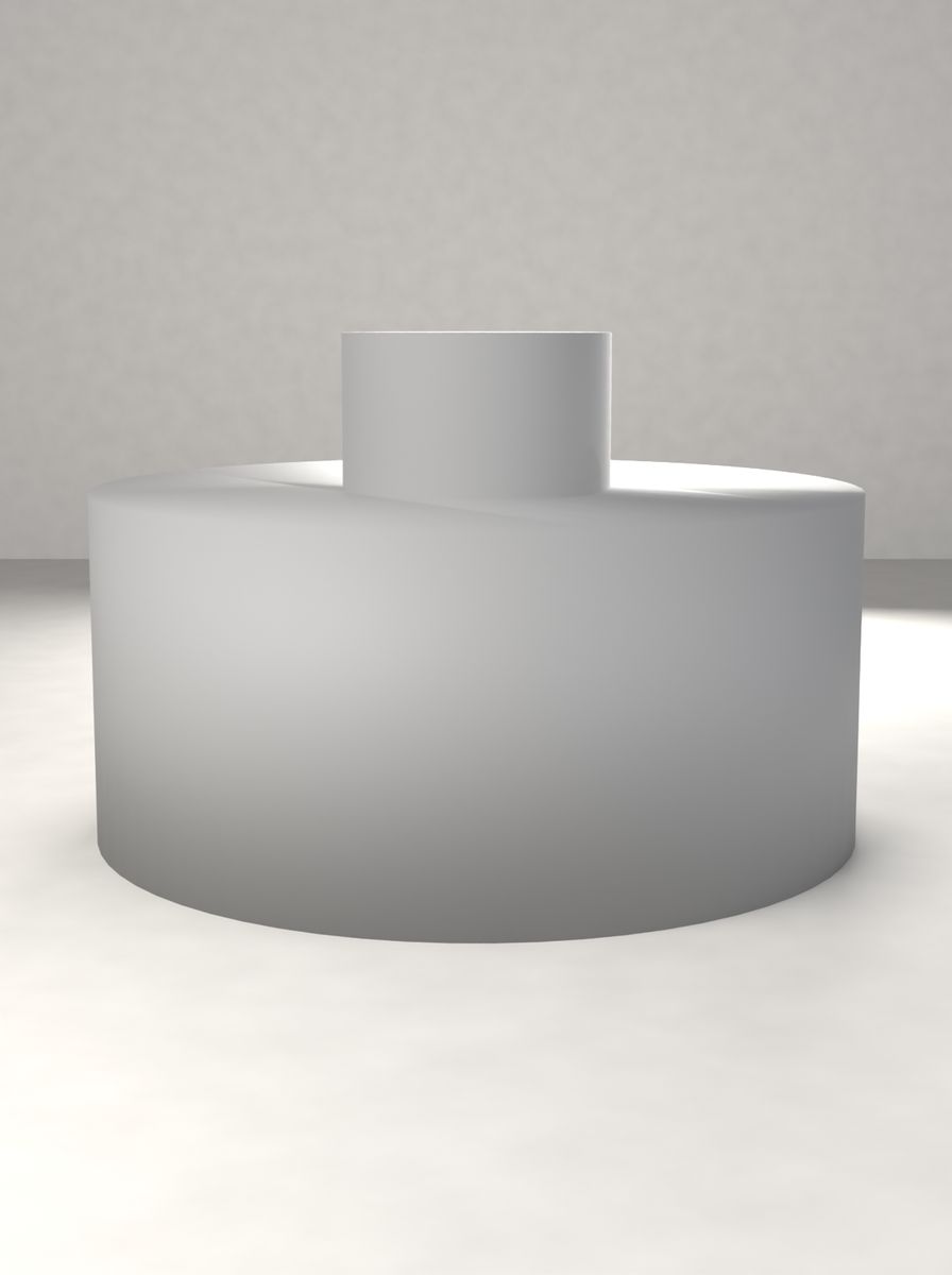 Topuzlu Kapak (40 mm Dış, 28 mm İç Çap, 18 mm Yükseklik) görsel 2