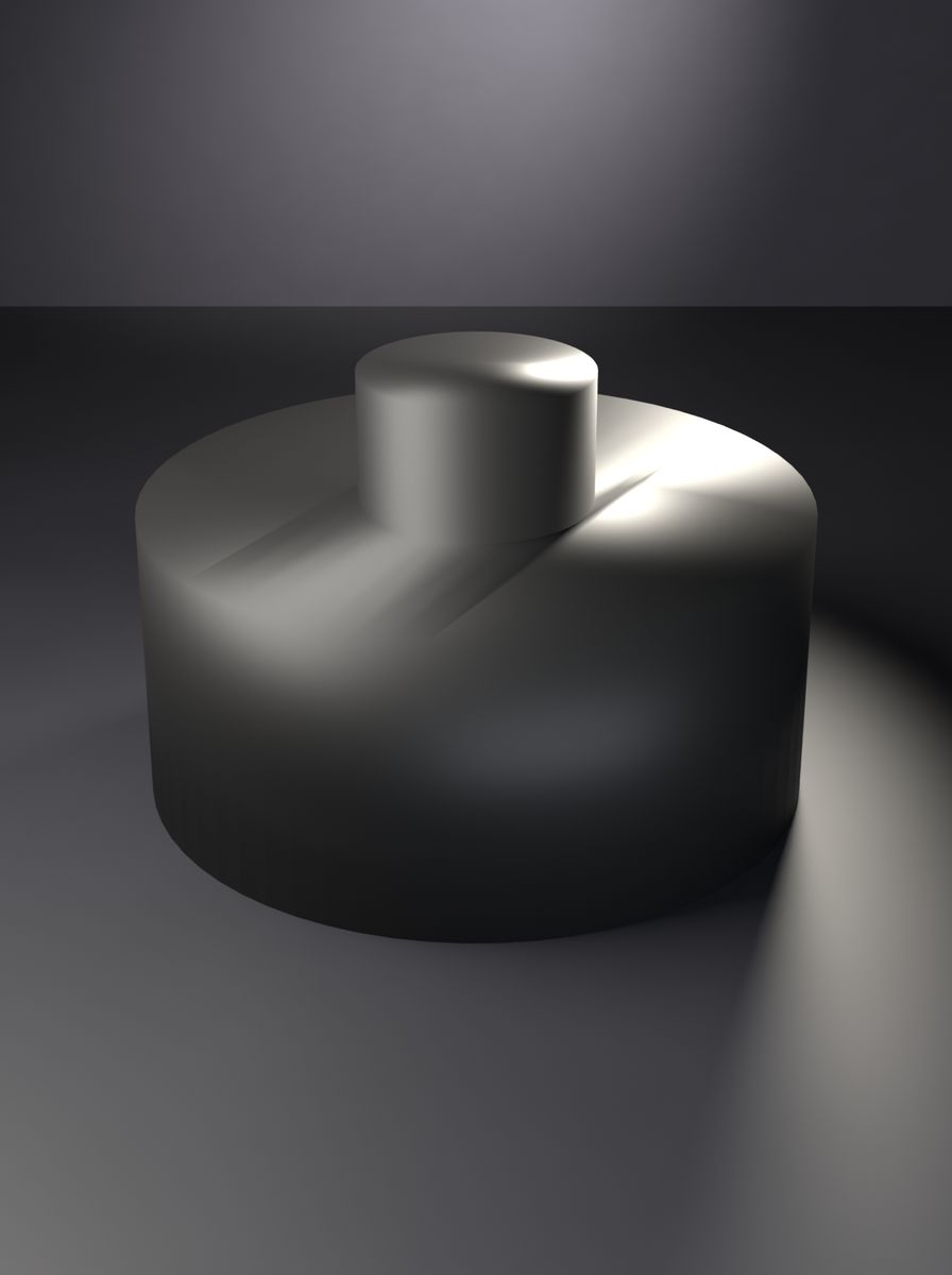 Topuzlu Kapak (40 mm Dış, 28 mm İç Çap, 18 mm Yükseklik)