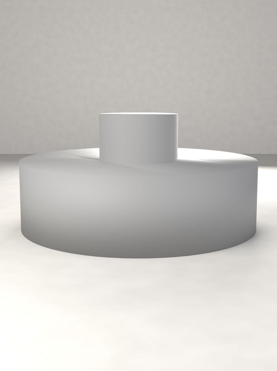 Topuzlu Kapak (42 mm Dış, 28 mm İç Çap, 12 mm Yükseklik) görsel 2