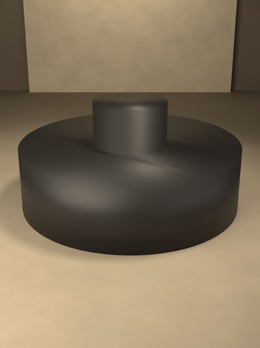 Topuzlu Kapak (42 mm Dış, 28 mm İç Çap, 12 mm Yükseklik) görsel 4