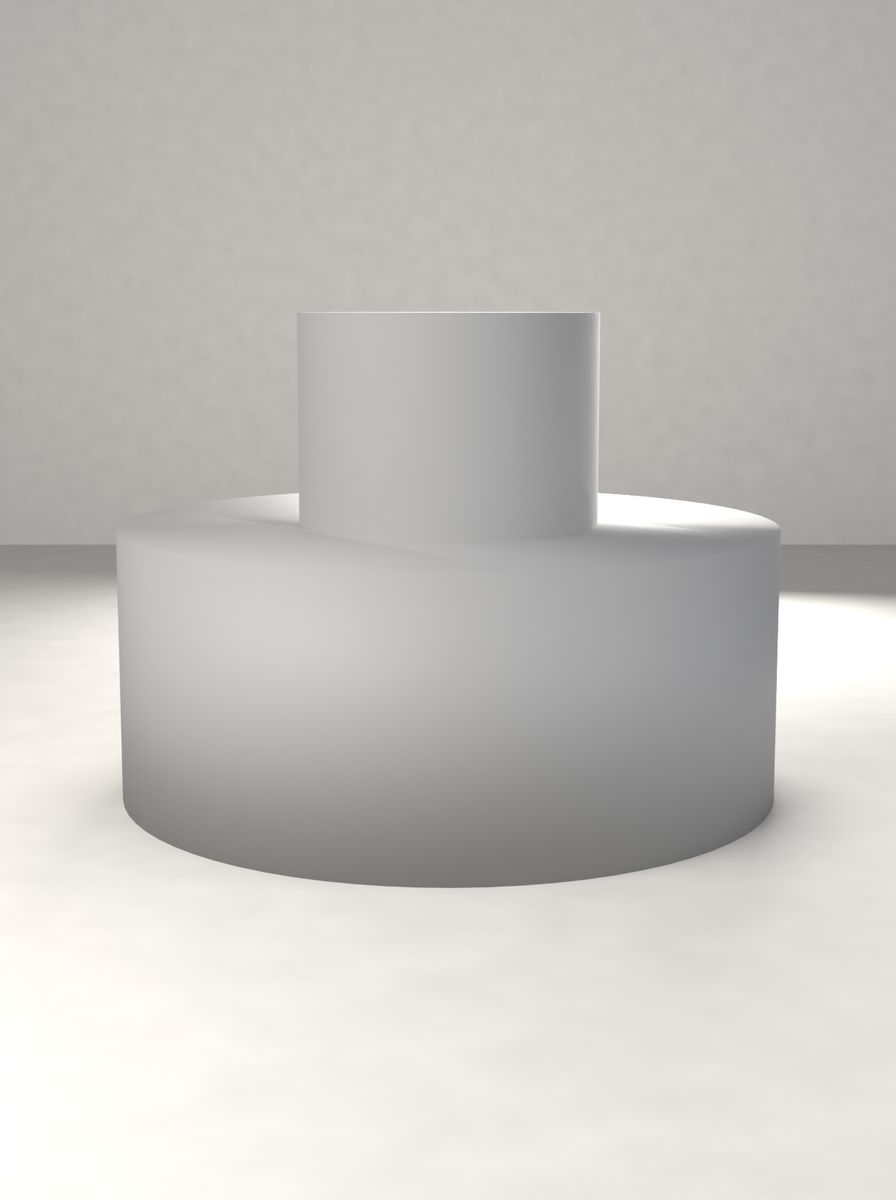 Topuzlu Kapak (44 mm Dış, 32 mm İç Çap, 18 mm Yükseklik) görsel 2